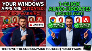 All Your Windows Apps Are OUTDATED! Update Everything in 1-Click (No Software)