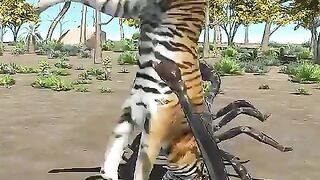 Tiger attack to in game viral short.