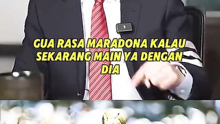 Maradona kalo main di era sepakbola modern kayak sekarang #ferryirwandi #coachjustin #podcast #sepakbola #fyp