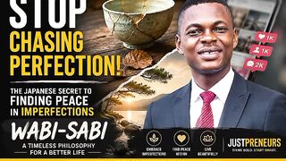 Everyone is chasing perfection... but what if that's exactly what's stealing your peace?
