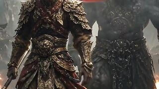 Monkey King And Mythical God Creature