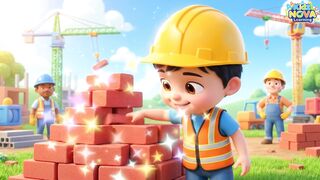 🏠 How Is a House Built | Learn House Building Materials for Kids | kidz nova learning
