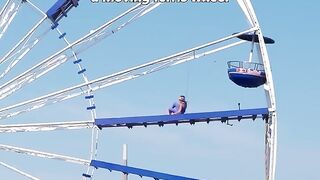 Racing Against A Moving Ferris Wheel