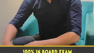 Board Exam Rank 1 with 100% Marks🤯_ Prashant Kirad #motivation #topper