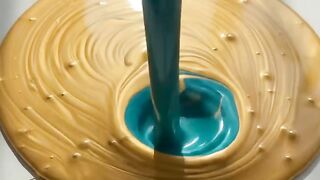 Mesmerizing Paint Pour Art - Satisfying Acrylic Swirl ASMR