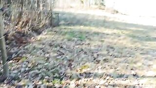 Buster Goes to a Bird Tower and Visits a Friend!