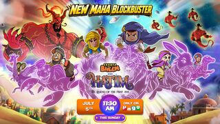 Chhota Bheem and Hatim: The Legend of the First Jinn | King Shahapur Tv Kids