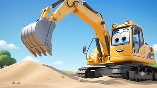 Digger land construction 🚧🏗️