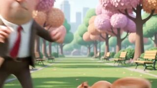 Bean's Popcorn Tornado! 🍿😂 | Funny 3D Cartoon | Family-Friendly Slapstick Animation