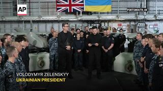 Zelenskyy becomes the first leader to visit the new UK PM Andy Burnham