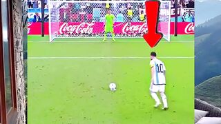 Trik Cerdas Messi Saat Menendang Penalti 😱⚽️