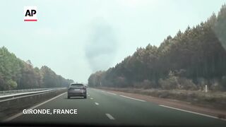 France resident says raging wildfires have 'eaten everything' in their path