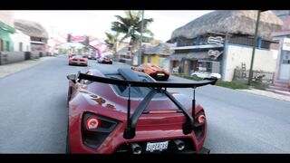 A Custom Race in Forza Horizon 5