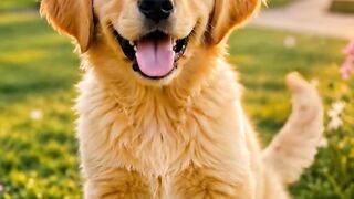 The Cutest Golden Retriever Puppy You'll See Today! 🐶❤️
