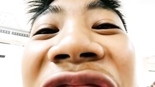 His face changed after drinking water?! 😂 The ending made everyone cry with laughter!" #shorts