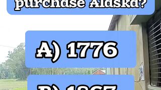 US History Quiz: In which year did the United States purchase Alaska? | GK Test