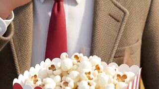 Bean's Popcorn Tornado | Funny 3D Cartoon Comedy | Family-Friendly Animation 🍿🌪️