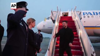 Zelenskyy arrives in US to attend Lindsey Graham's funeral and meet with Trump