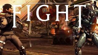 Mortal Kombat X Takeda Vs Cyber Sub Zero At Destroyed City