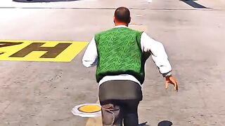 Airport Officer Promptly Prepares The Runway