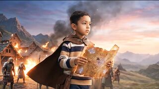 The Glowing Map & The Burning Village | Cinematic Fantasy Adventure