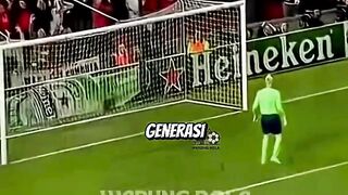 setiap tendangan terasa seperti peluru