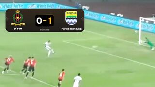 Persib Bandung menang tipis 1-0 atas DPMM FC pada pertandingan malam ini, Selasa, 28 Juli 2026.