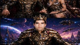 Alien King and Queen, Cosmic Love, Hollywood Romantic Song, Epic Instrumental, Sci-Fi Music Video, Nordic Aliens