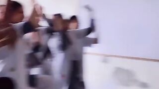 College girl dance