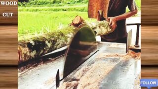After cutting the wood, it is used.