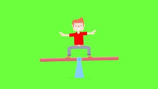 Green screen cartoon