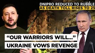 Ammo Blast in Russia's Belgorod, Dnipro Missile Strike Kills 25, Putin Positive About Ukraine War