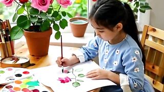 Draw a rose