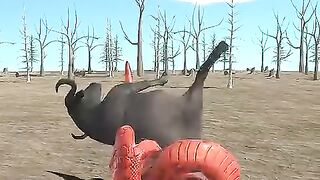 Animal games Trailer games in village