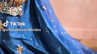 New Blue Fancy Dress Design