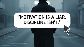 Motivasion is aliar. Disciplin isn't