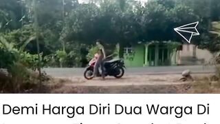 Ngeri! Perkara Rebutan Jagung Jatuh, Warga Lampung Timur Duel Sajam Sampai Berdarah