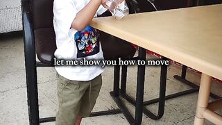 Photography kid's modeling