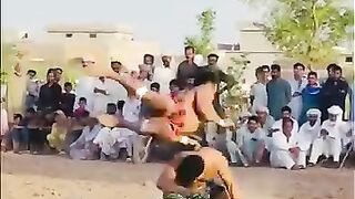 Pakistan player plying kabbadi