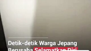 🚨 Gempa dahsyat mengguncang Jepang selatan!