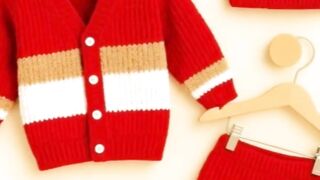 Cozy Cotton Knit Kids Sweater for Boys & Girls - Oatmeal Beige