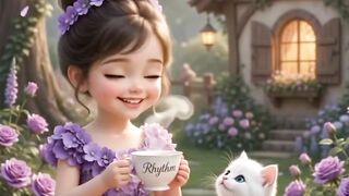 Cute girl with catty