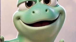 Hiding frog