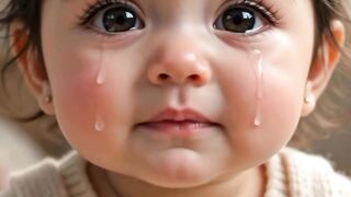 Emotionaly baby cute