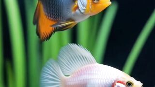 Fish aquarium love