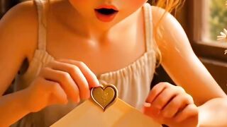 Angel baby cute love envelope