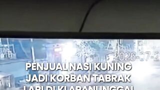 🚨 Judul: Viral! Penjual Nasi Kuning Diduga Jadi Korban Tabrak Lari Saat Hendak Berjualan 2