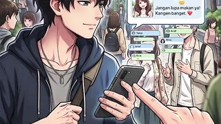 banyak yang mengirimku pesan tapi percayalah pesan darimulah yang selalu ku nantikan