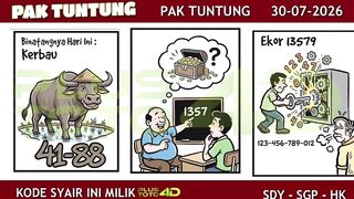🔮 Kode Syair Pak Tuntung - Kamis, 30 Juli 2026 🔮