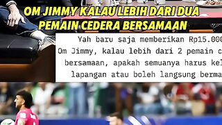 Kalo ada 2 pemain cedera bersamaan apakah harus ditandu keluar semua #wasit #jimmynapitupulu #podcast #sepakbola #fyp